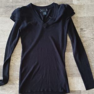 Kardashian Sweater with Shoulder Detail
